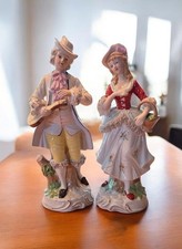 Porzellanfiguren Mann und Frau