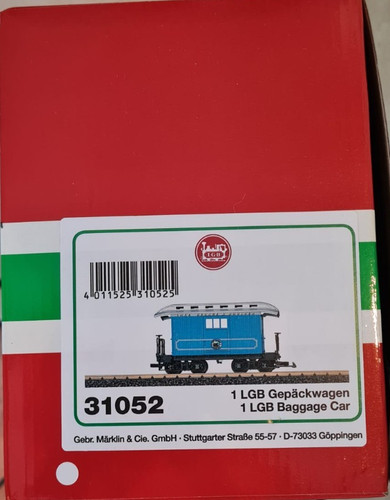 Lgb 31052 gepäckwagen - lgb, us