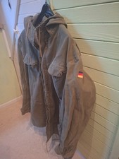 Original Bw. Feldparka  oliv  ohne Futter Gr. 170-180/95 bzw. Gr. Nr.6