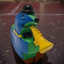 Bullyland Les Tifins PVC Figur 1980er – Seltener Tifin Trompeter Vintage Rarität