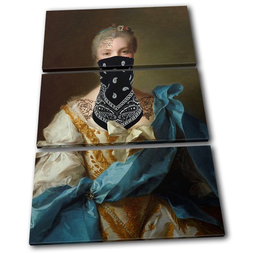 Gang portrait weibliche - portrait, maske
