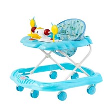 Babywalker Lauflernhilfe mit Spielset Laufernwagen Baby RASSEL BLUE