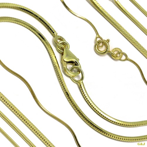 Schlangenkette diamantiert 333