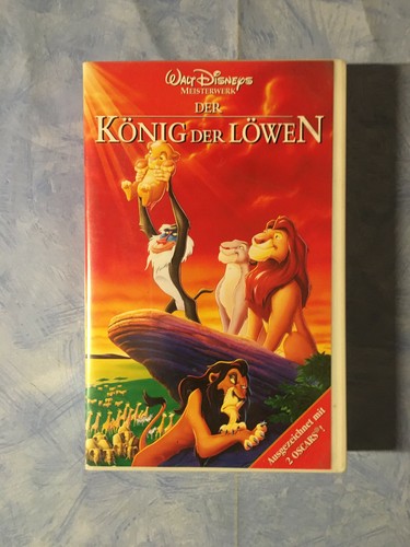 Vhs kassette walt disney der - kassette,
