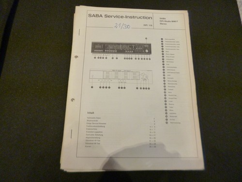 Original service manual - original,