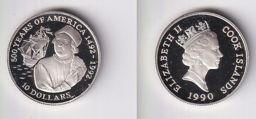 Dollar silbermünze cook - dollar,