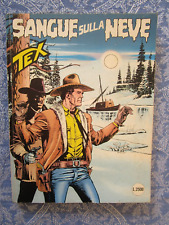 Sangue Sulla Neve: Tex No 402 Italien Comic