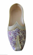 Schuhe indische Handarbeit Leder Herren Jutties Größe Mojaries US 6 / EU 39