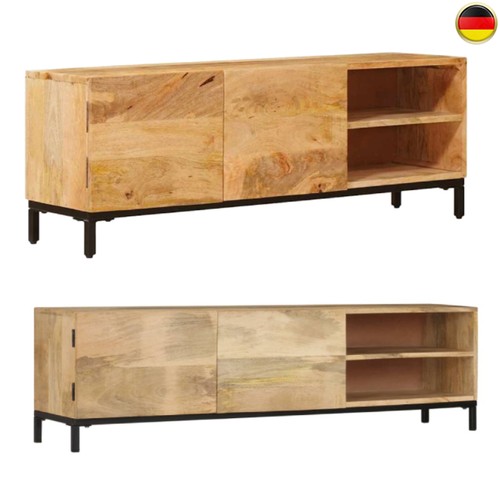 Schrank massivholz mango tv - tv-schrank,