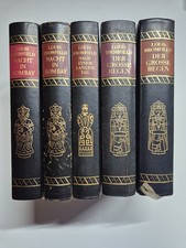 5 Bände Bromfield Halbleder Bertelsmann 1950er, Nacht in Bombay, ...