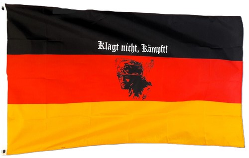 Flagge klagt nicht kämpft - flagge, nicht,