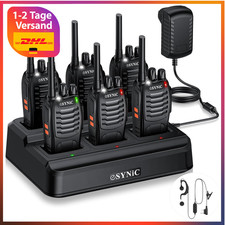 Lizenzfreie PMR446 Walkie-Talkies | 16 Kanäle | VOX-Technologie