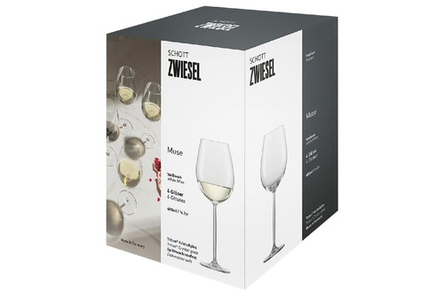 4er set weißweingläser - set,