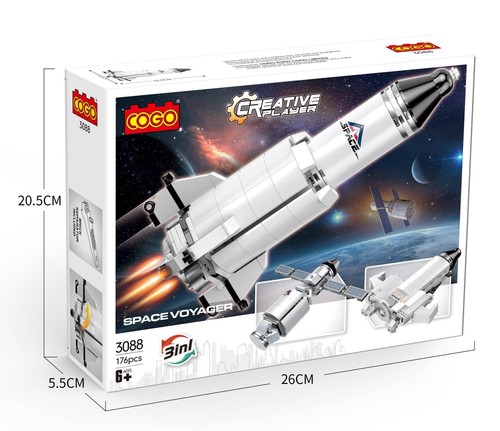 Cogo cg3088 1 rakete - cg3088, 3-in-1-rakete