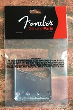 Fender Telecaster Bridge Plate - American Vintage "Pat Pend." für USA Tele Chrome