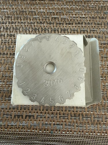 Schlagzahlenrad 3 mm - 3,