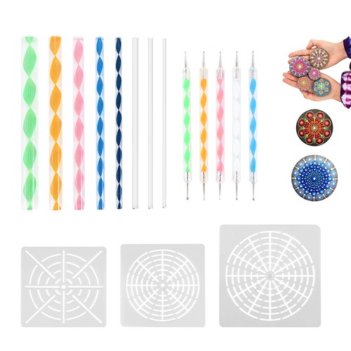 Stück mandala - 16,