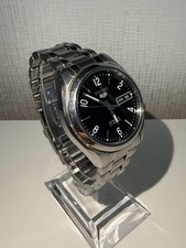 Seiko 5 Herrenuhr Schwarz -