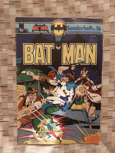 Batman sonderheft ehapa - batman,