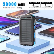 50000mAh Solar Power Bank with