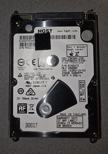 Elitebook 2570p 2560p 250gb - 2570p,