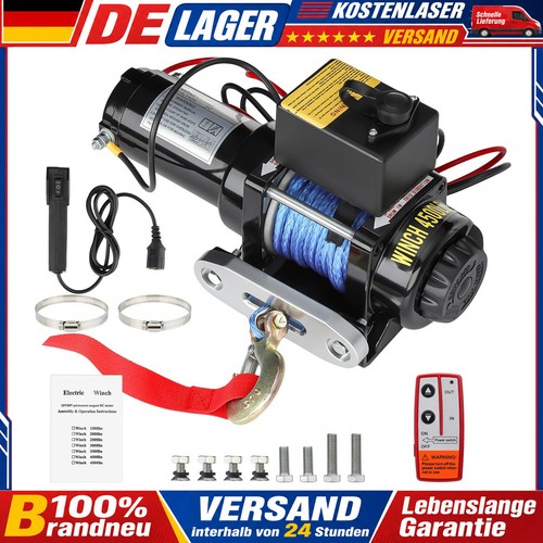 Motorwinde 12v 4500lbs - motorwinde, funk