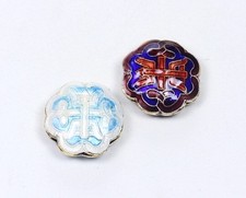 1 Cloisonne Perle Spacer
