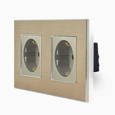 Steckdose 2 Fach Schuko