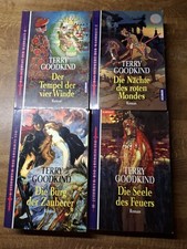 4 Bücher von Terry Goodkind. Das Schwert der Wahrheit. 7. 8. 9. 10.