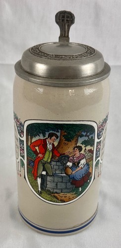 Bierkrug jugendstil - bierkrug,