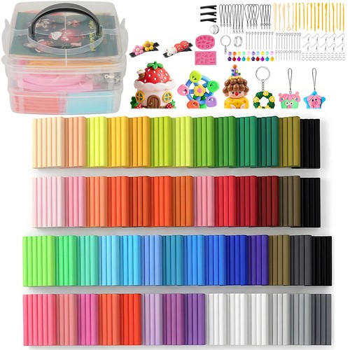 Polymer clay knete set - polymer,