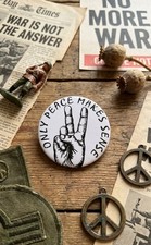 Peace - kleines Button