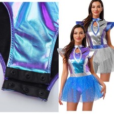 Damen alien kostüm space - de,