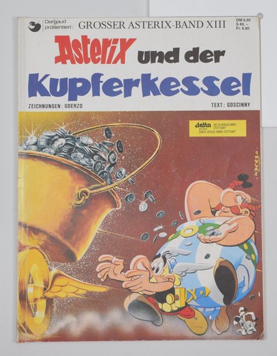 Asterix und der - , kupfertessel