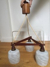 Teak deckenlampe dänischer - teak,