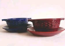 2 Vintage-Suppentassen WAKU