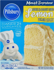 Pillsbury lemon moist - 'lemon',