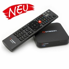 OCTAGON SX988 4K UHD IP H.265 HEVC IPTV Smart TV Set-Top Box schwarz
