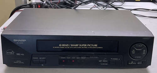 Sharp a410u vhs - sharp,