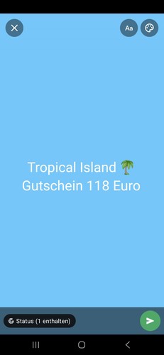 Tropical island gutschein 118 - tropical,