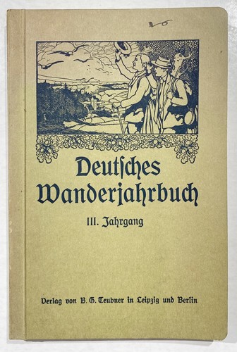 Deutsches wanderjahrbuch 3 - wanderjahrbuch.,