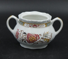 Adams Jeddo England Zuckerdose Zuckerpott Dose Zucker Porzellan Vintage Ø 9 cm