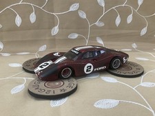 1:24 SlotCar FORD GT 40 - GFK Krosserie, gefedertes Kohlefaser Chassis, 125gr.