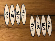 2x Surf Board Aufkleber
