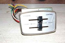 LAUTSPRECHER SYSTEM SCHIEBEREGLER zum EINBAU von 70er JAHRE