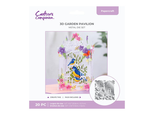 Crafters companion birdcage - companion, 3d