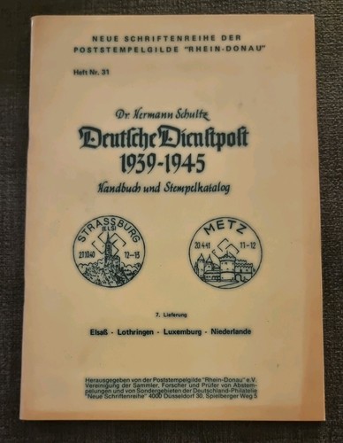 Deutsche dienstpost 1939 - deutsche,