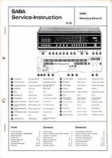 Service Manual-Anleitung für Saba Meersburg Stereo G 
