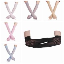 Damen Handschuhe Sheer