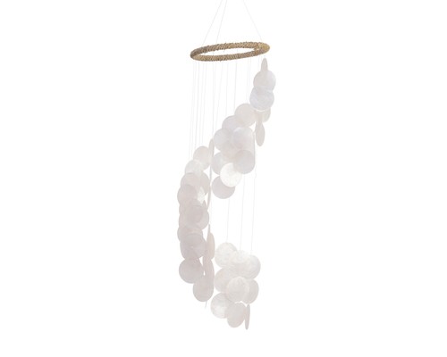 Windspiel capiz muscheln - windspiel,